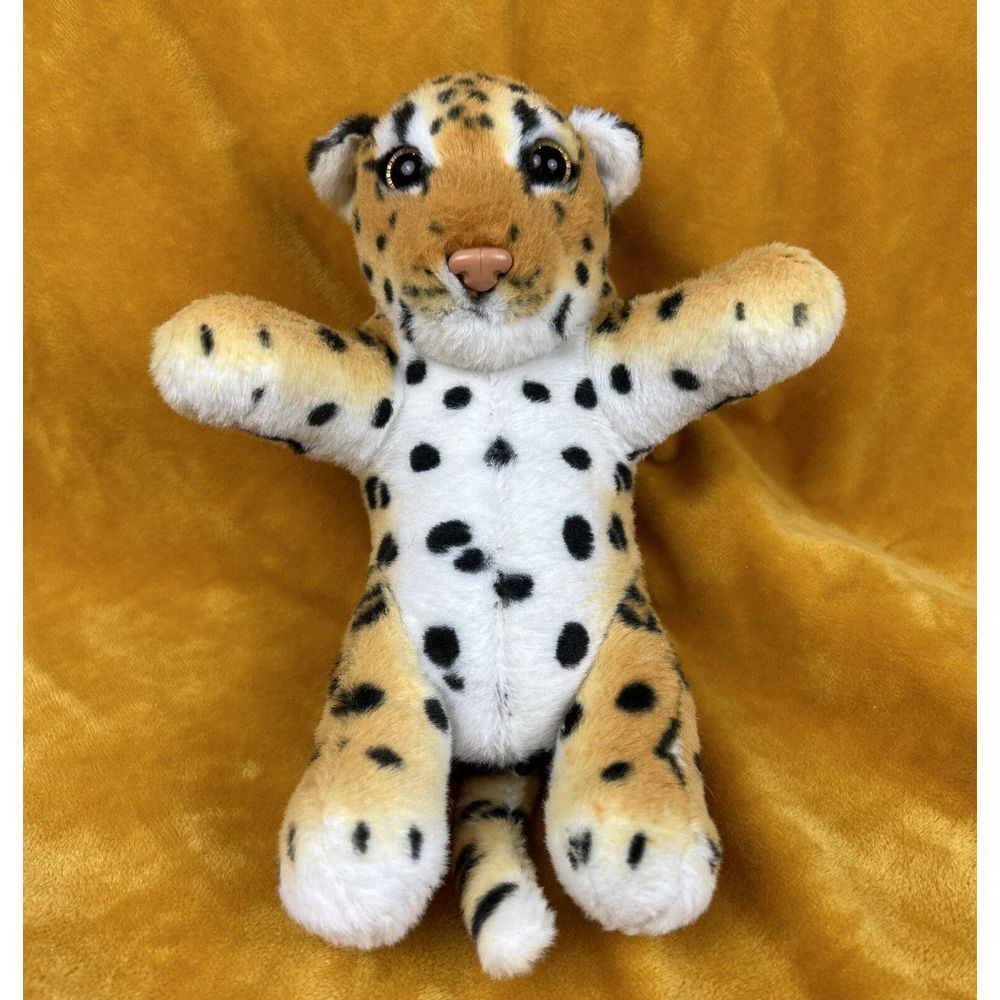 Adventure Planet Plush Animal Leopard‎ Cub 9 inch Stuffed Animal Toy Realistic